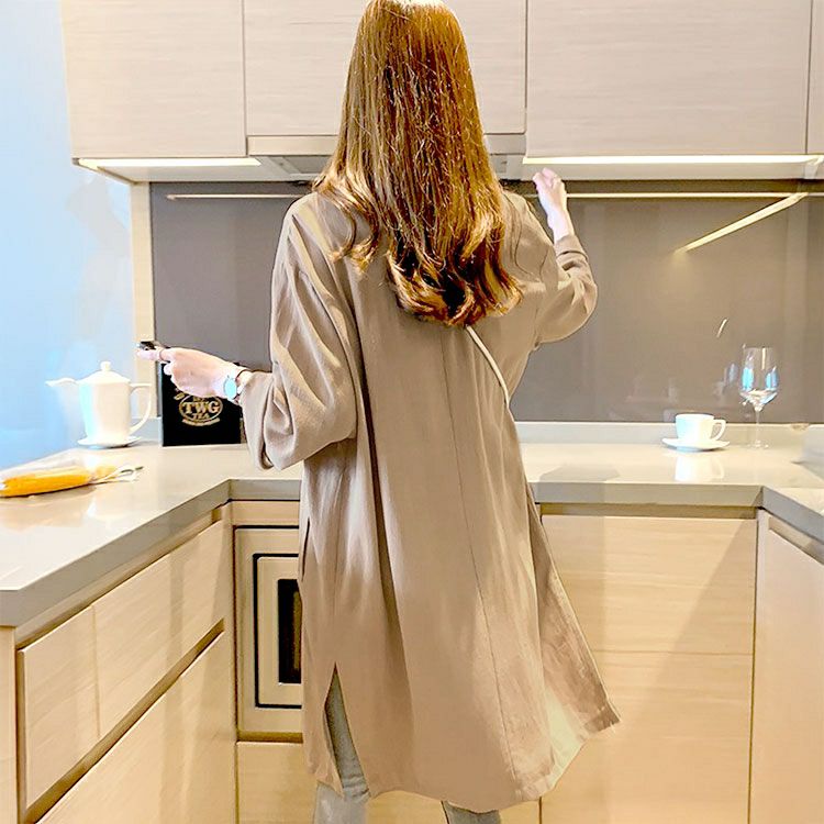 大きいサイズ レディース ミドル丈テーラードジャケット　goldy-1742【メール便可】