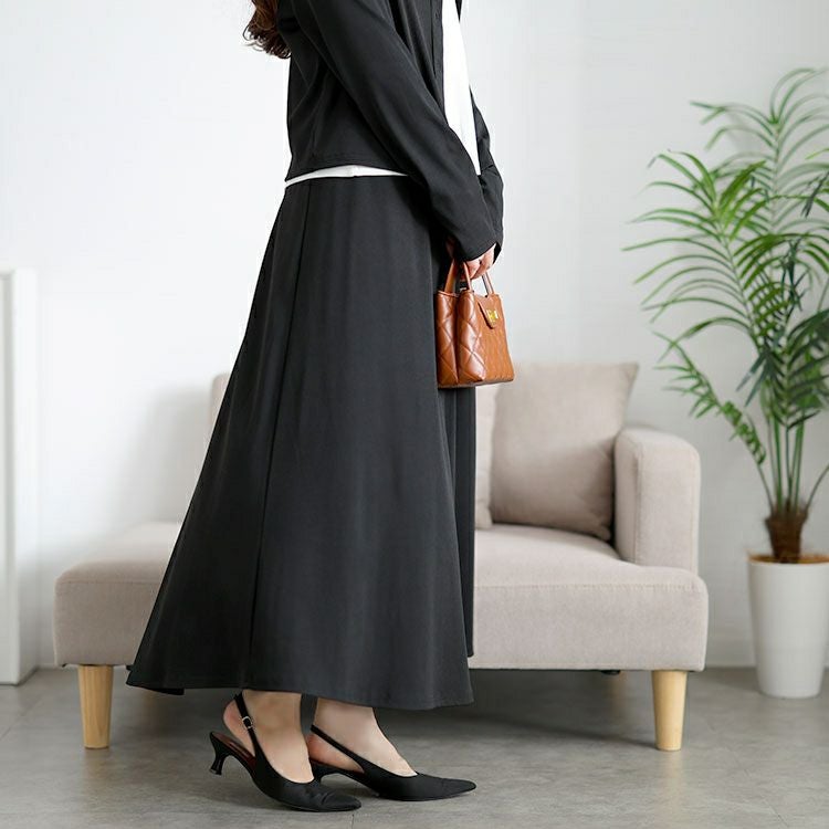 大きいサイズ レディース カーデ&タンクトップ&ロングスカート3点セット　goldy-1734