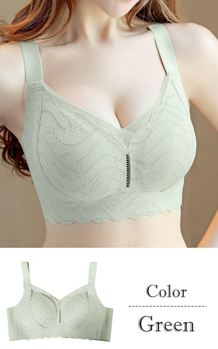 大きいサイズ レディース 4段ホック脇高ノンワイヤーブラ　goldy-1778