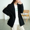 大きいサイズ レディース 2wayスリーブテーラードジャケット　tana-ww650034 ブラック