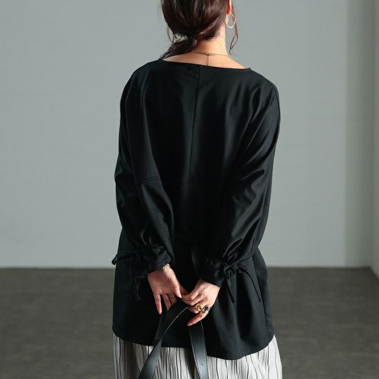 大きいサイズ レディース リボンキャンディスリーブチュニック　bai-0193