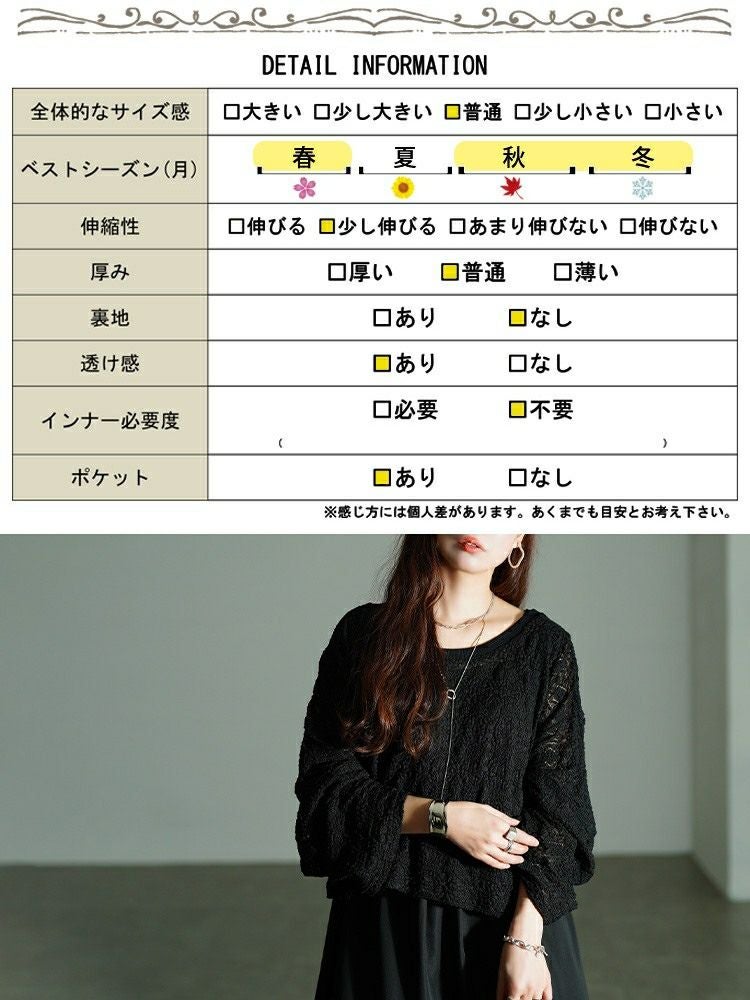 大きいサイズ レディース レースプルオーバー＆ノースリーブワンピース2点セット　nw-25043