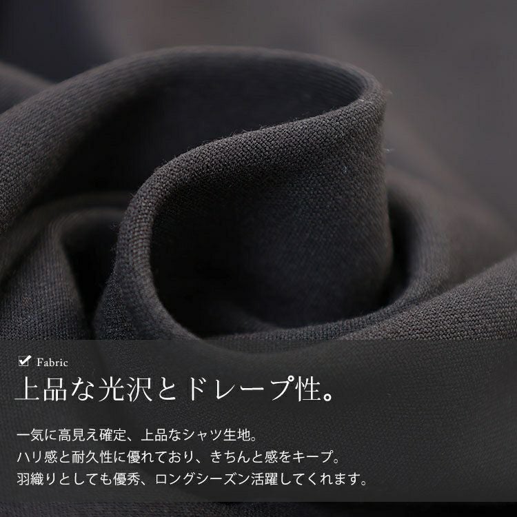 大きいサイズ レディース バンドカラー比翼シャツワンピース　sum-0033