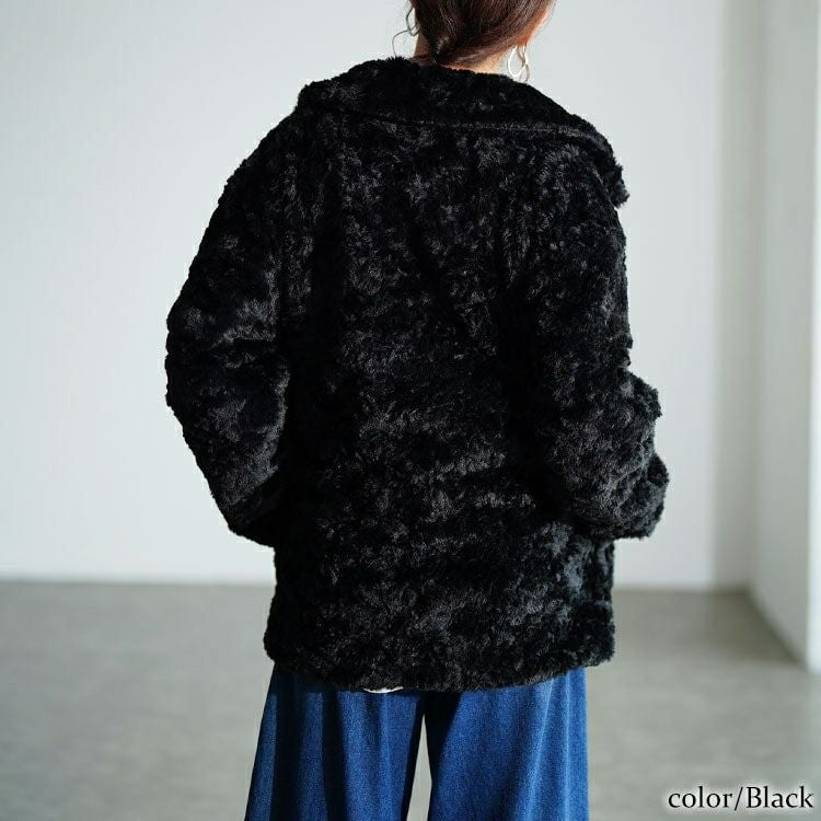 大きいサイズ レディース ファーブルゾン　tog-1040