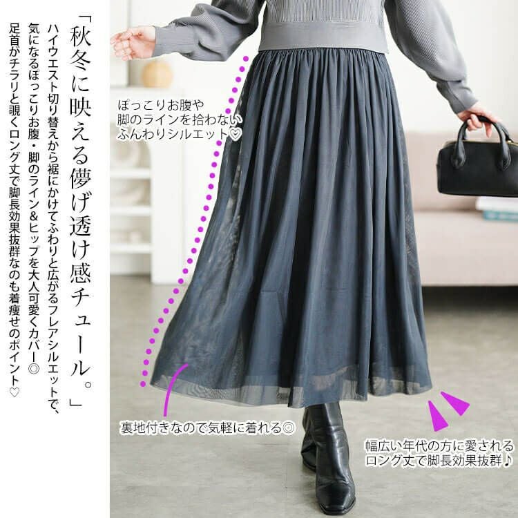 大きいサイズ レディース リブニットドッキングチュールワンピース　sum-0017