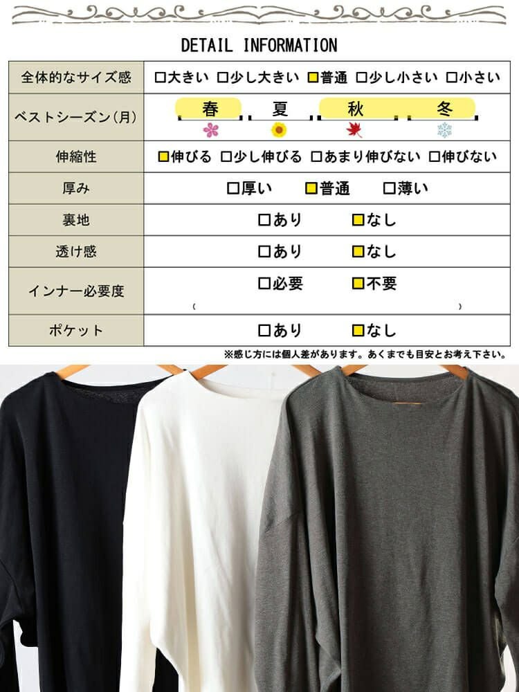 大きいサイズ レディース ボートネックワイドドルマンプルオーバー wk