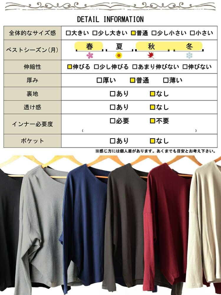 大きいサイズ レディース Vネックワイドドルマンプルオーバー　wk-0576 【メール便可】