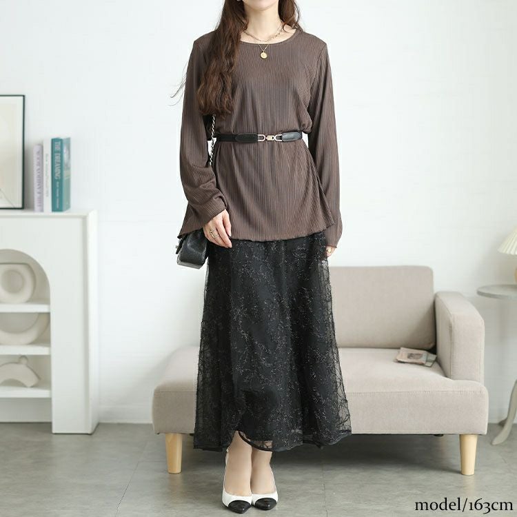 大きいサイズ レディース 2wayゴムベルト　maru-20032 【メール便可】