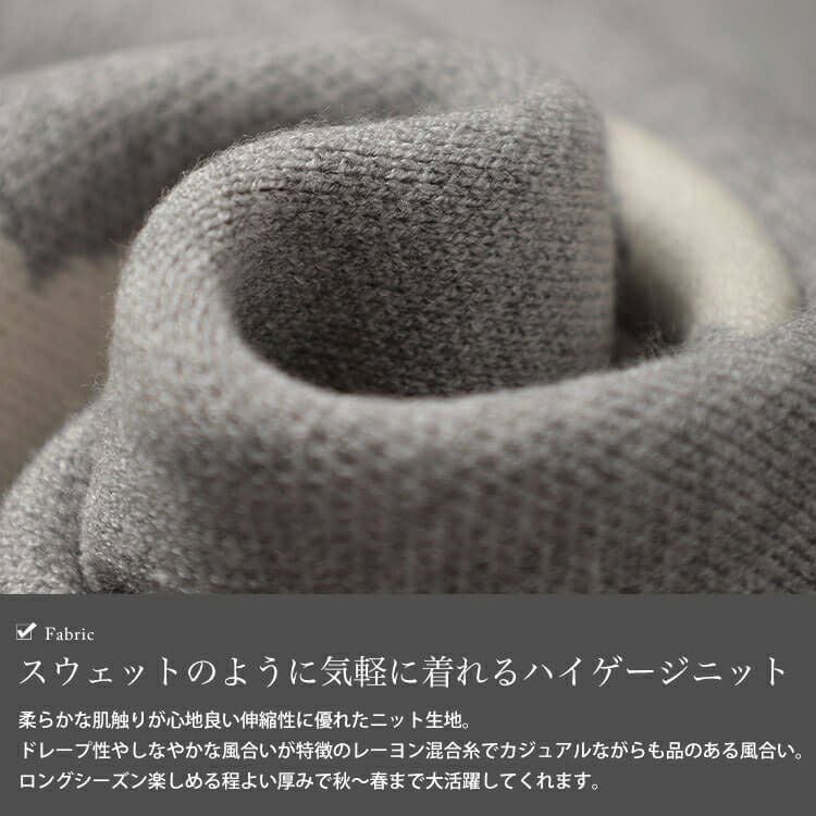 大きいサイズ レディース ハート＆スター柄ジャガードニット cpdai-640936