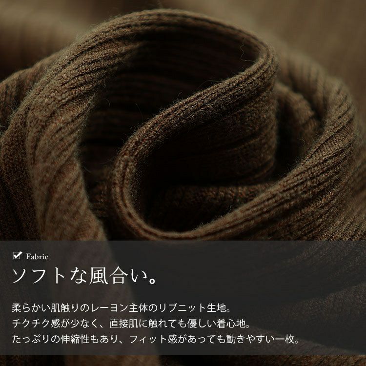 大きいサイズ レディース カシュクールコンパクトリブニット goldy-1793