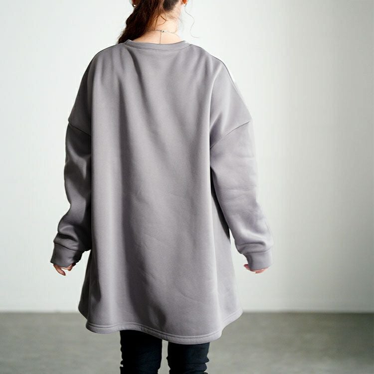 大きいサイズ レディース 裏起毛フレアチュニック goldy-1794