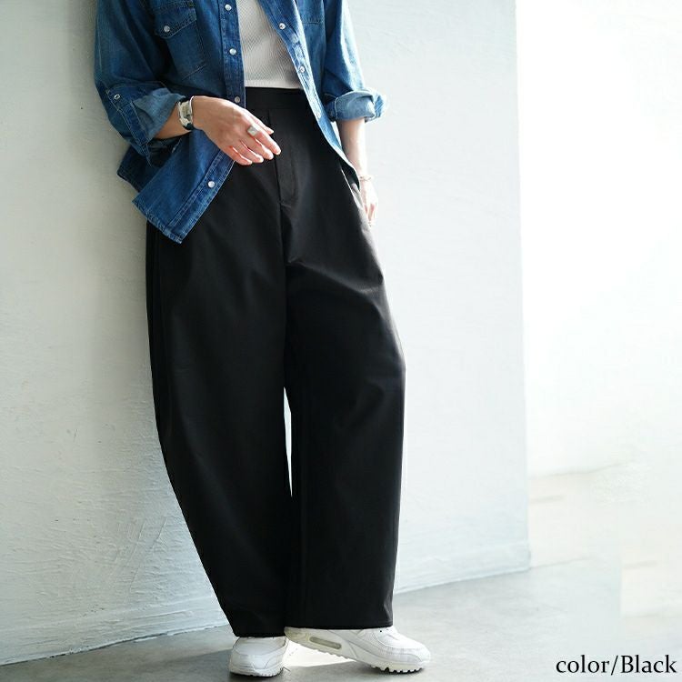 大きいサイズ レディース ツイルバレルパンツ cpdai-641614