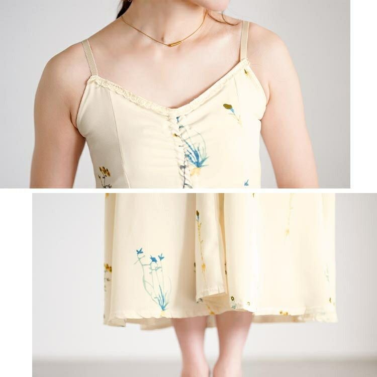 大きいサイズ レディース バックシャーリングキャミソールワンピース