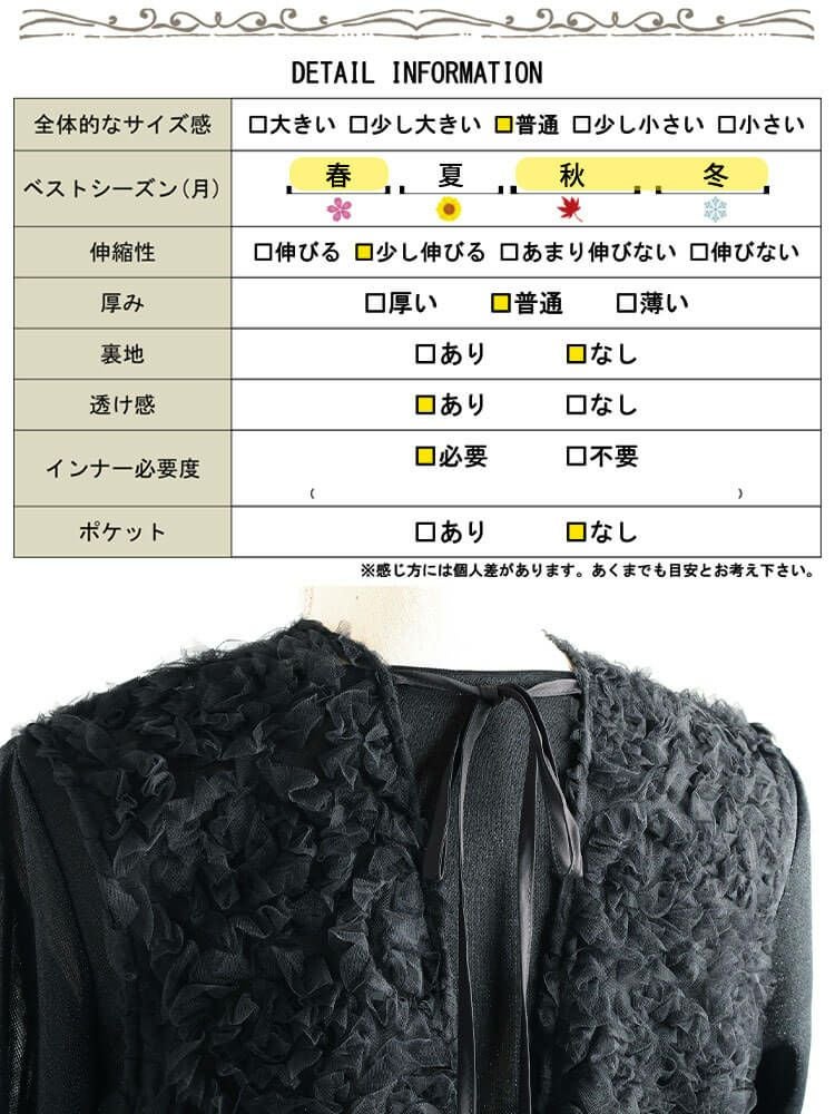 大きいサイズ レディース チュール刺繍ペプラムベスト＆シアーラメロンT2点セット