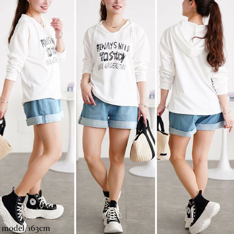 大きいサイズ レディース ストレッチデニムショートパンツ