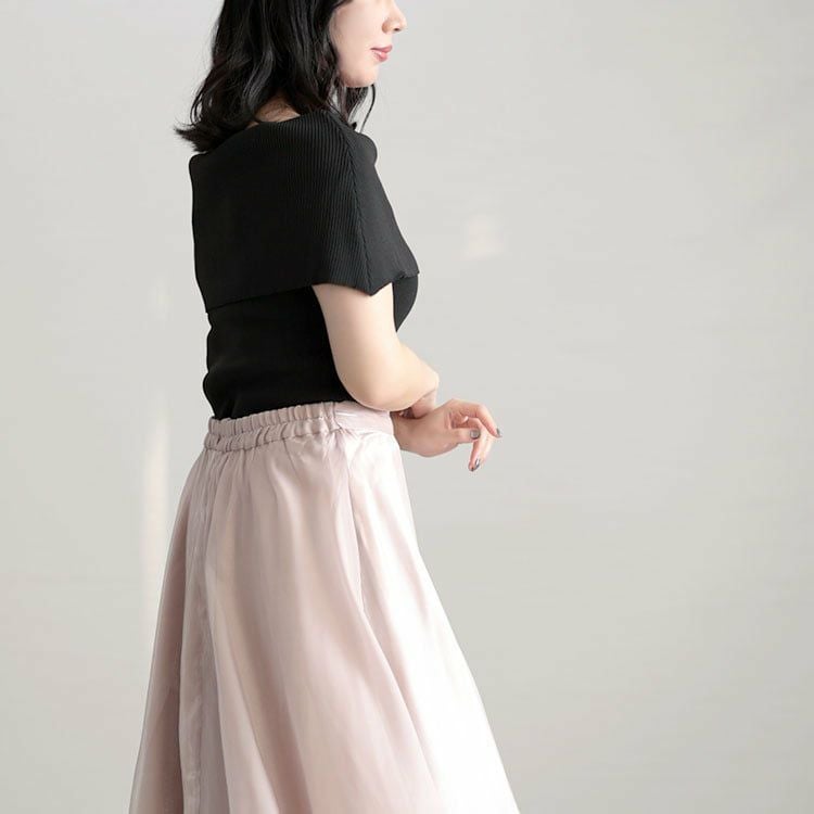 大きいサイズ レディース オフショルニットトップス