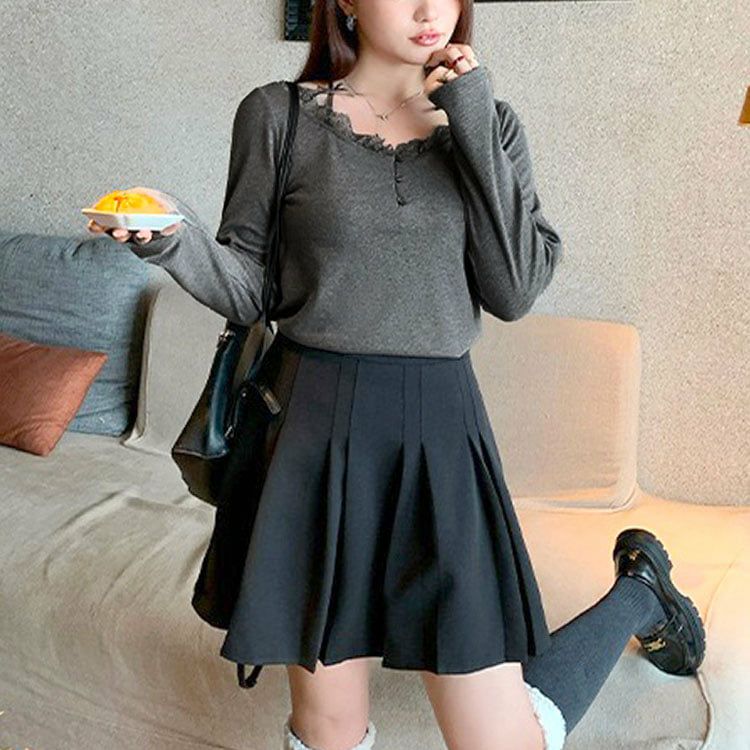 大きいサイズ レディース 肩紐リボンレーストップス