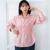 大きいサイズ レディース ブロードシャーリングシャツ