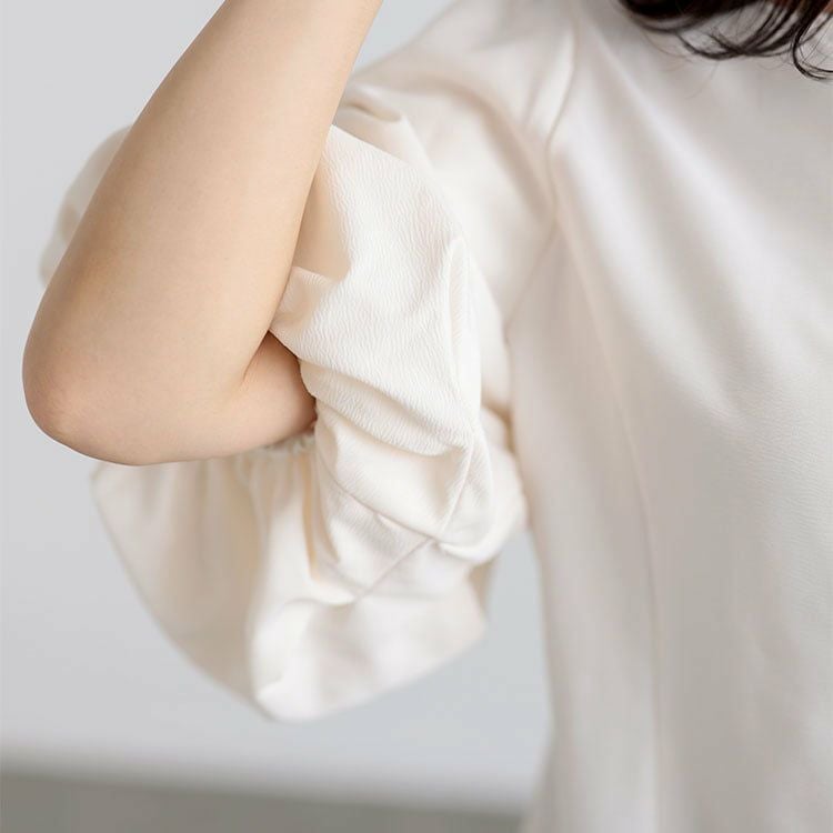 大きいサイズ レディース シアーシフォンブラウス