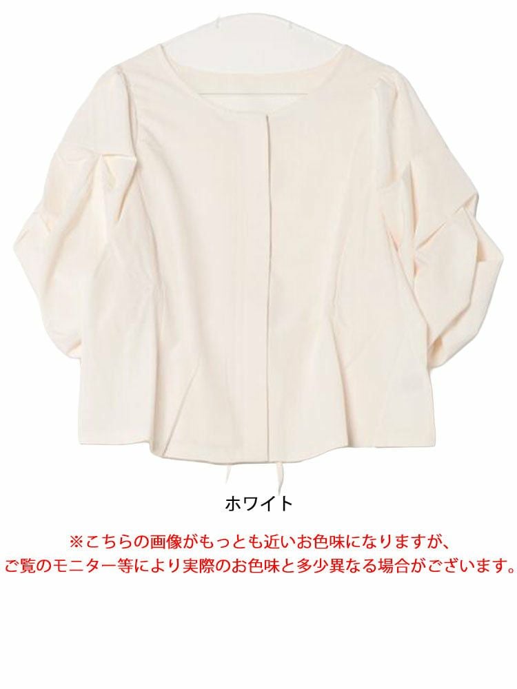 大きいサイズ レディース シアーシフォンブラウス