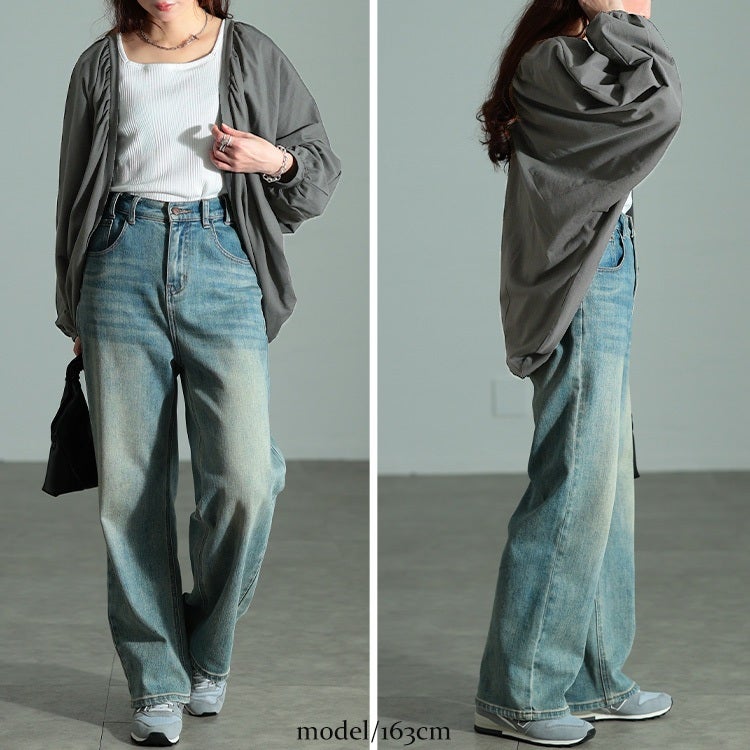 大きいサイズ レディース コットンドルマンボレロカーディガン