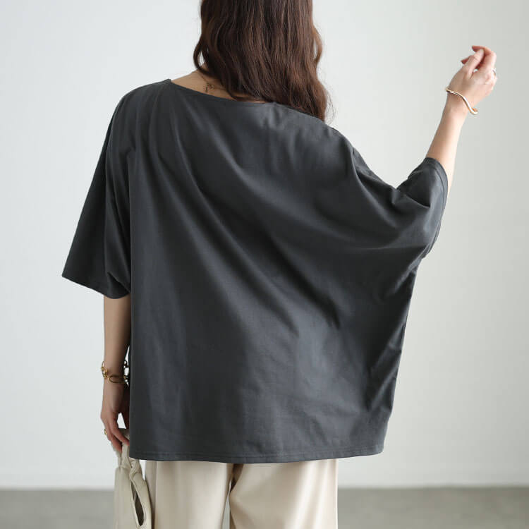 大きいサイズ レディース スパンコールレース切り替えプルオーバー