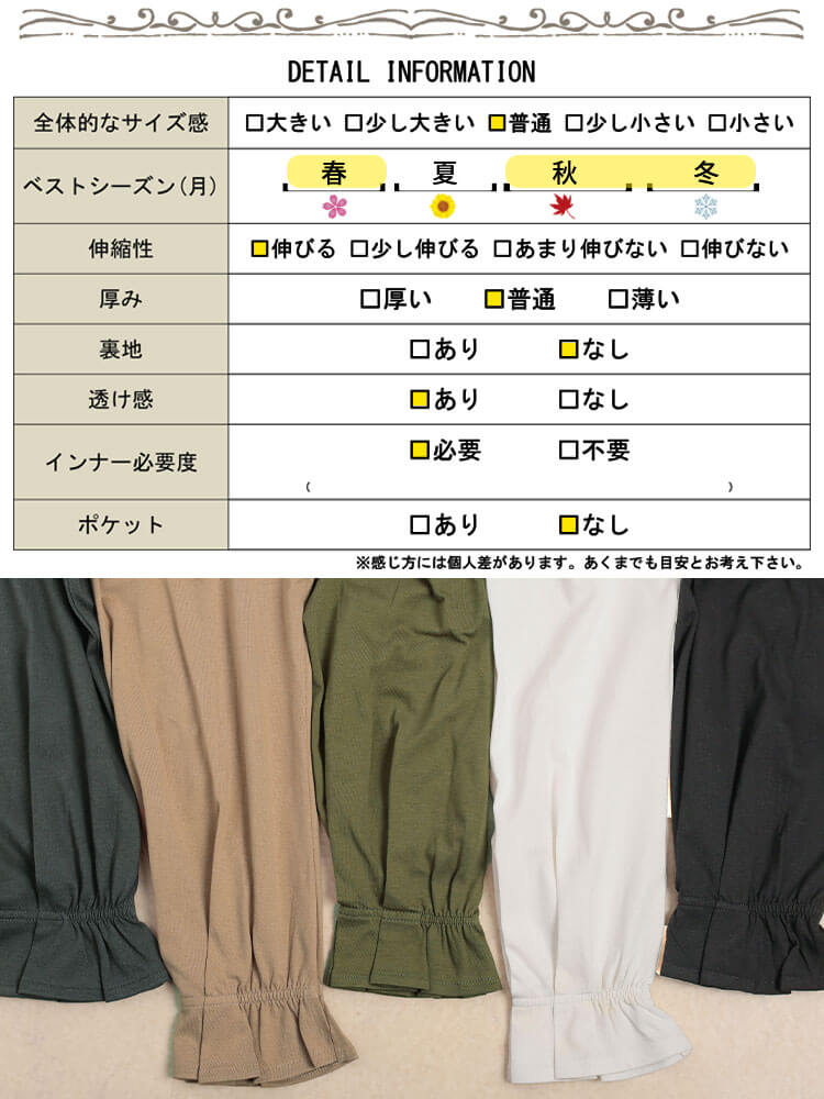 大きいサイズ レディース キャンディスリーブVネックコットンプルオーバー