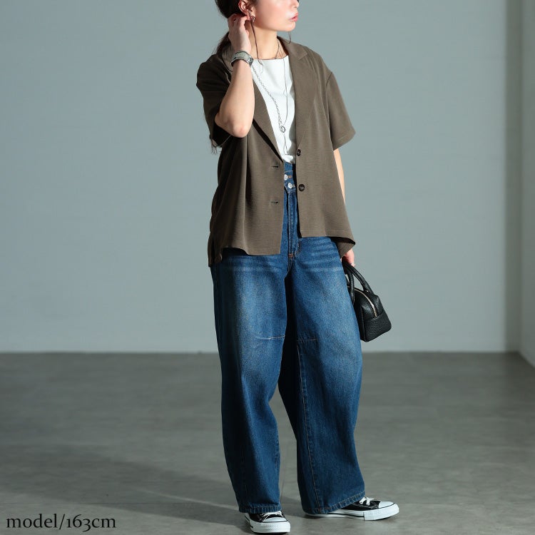 大きいサイズ レディース 冷感テーラードジャケット