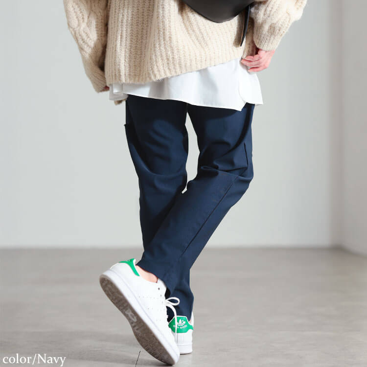 大きいサイズ レディース ストレッチスリムフィットダメージパンツ