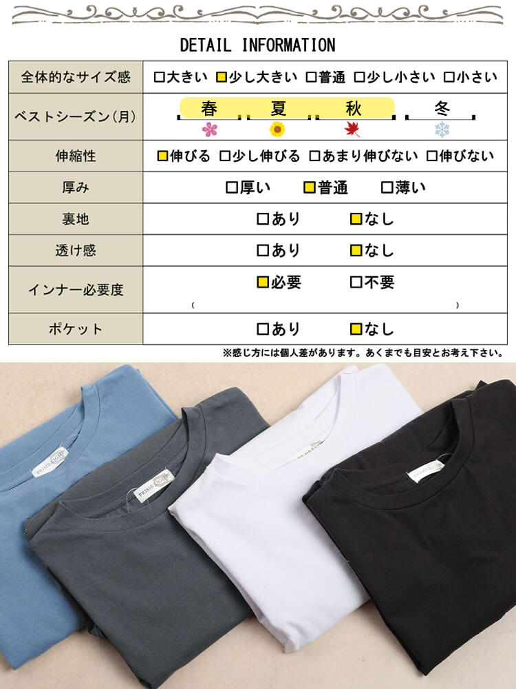 大きいサイズ レディース 裾ドロストコットンプルオーバー