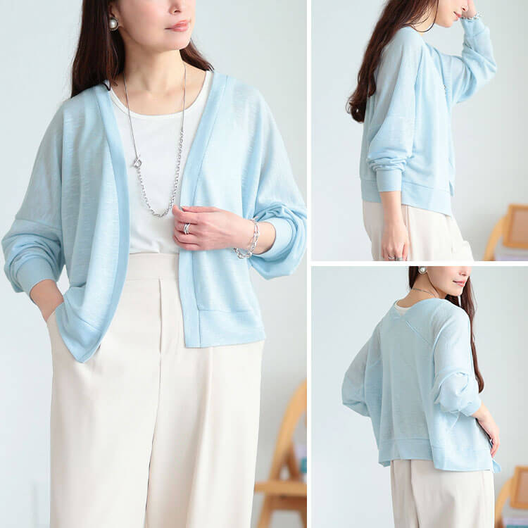 大きいサイズ レディース シアースラブクロップドボレロ