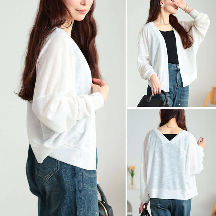 大きいサイズ レディース シアースラブクロップドボレロ