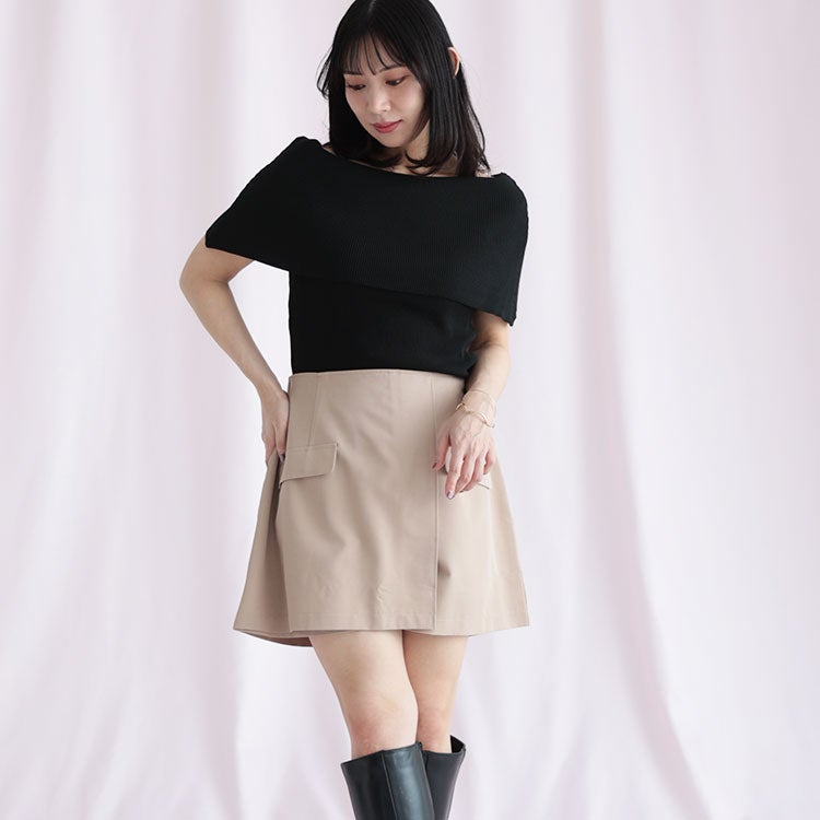 大きいサイズ レディース キュロットパンツ