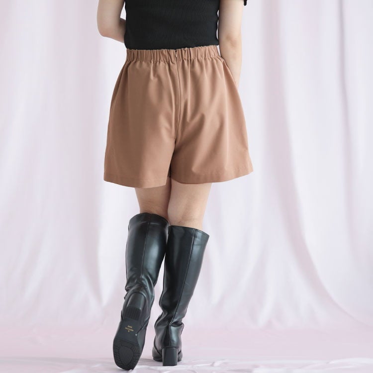 大きいサイズ レディース キュロットパンツ