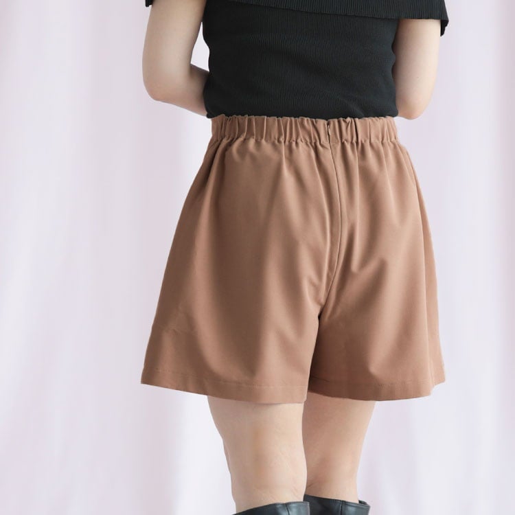 大きいサイズ レディース キュロットパンツ