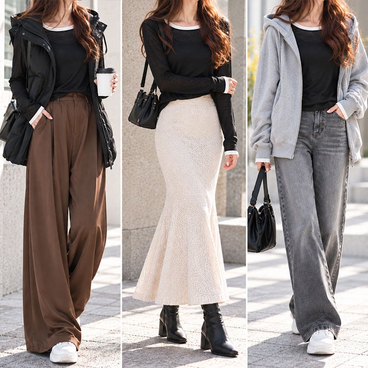 大きいサイズ レディース 配色パイピングボートネックプルオーバー