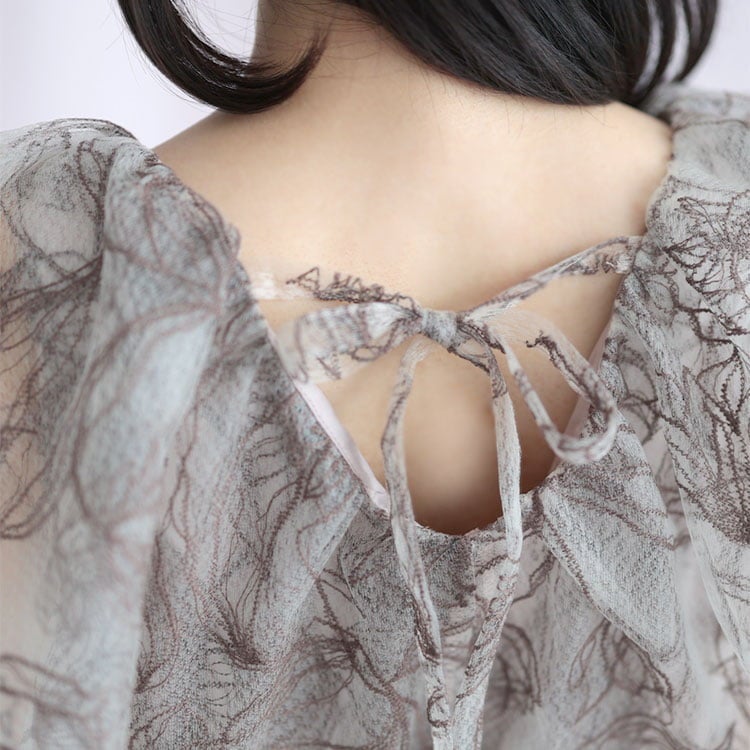 大きいサイズ レディース チュール刺繍フラワーフレアワンピース