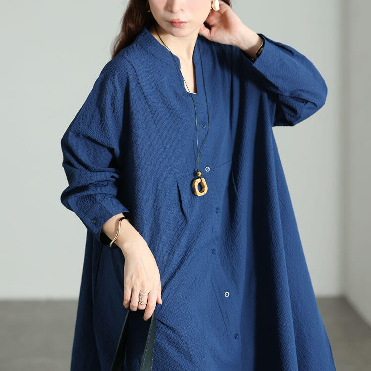 大きいサイズ レディース キーネックフィッシュテールワンピース