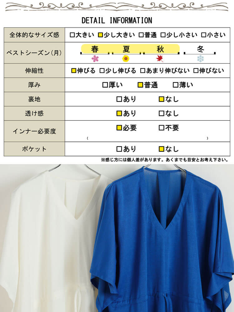 大きいサイズ レディース 接触冷感＆UVカット＆耐塩素ドロストラッシュガード