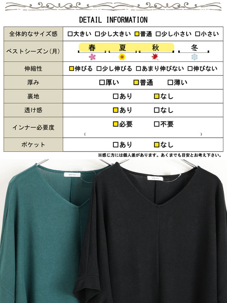 大きいサイズ レディース サマーリブニットドルマンプルオーバー