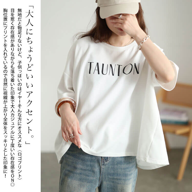 大きいサイズ レディース 接触冷感＆UVカット＆吸水速乾ロゴプリントTシャツ