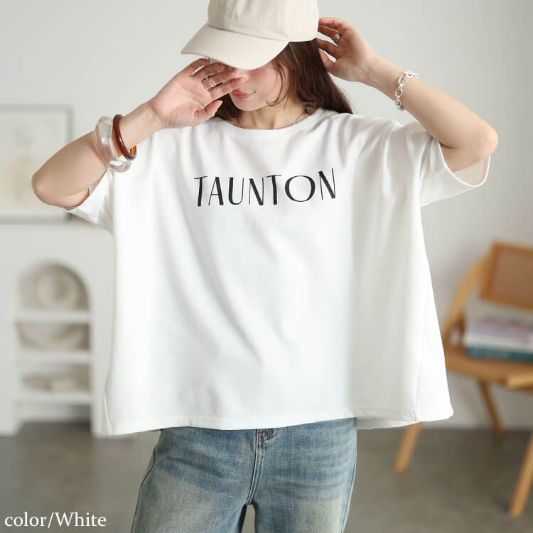大きいサイズ レディース 接触冷感＆UVカット＆吸水速乾ロゴプリントTシャツ
