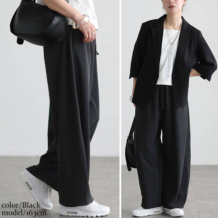 大きいサイズ レディース ストレッチバレルパンツ
