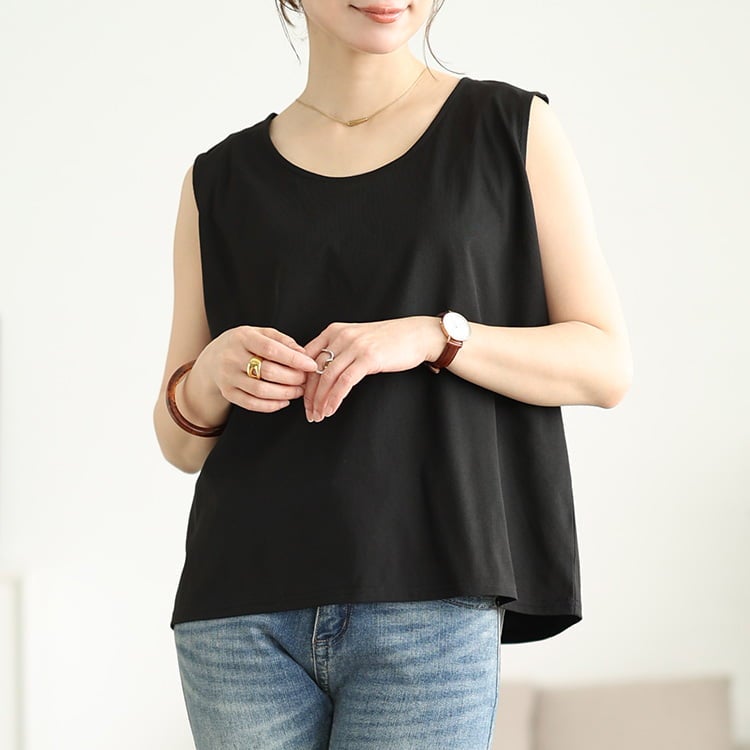 大きいサイズ レディース 花柄シフォンロングカーディガン＆タンクトップ2点セット