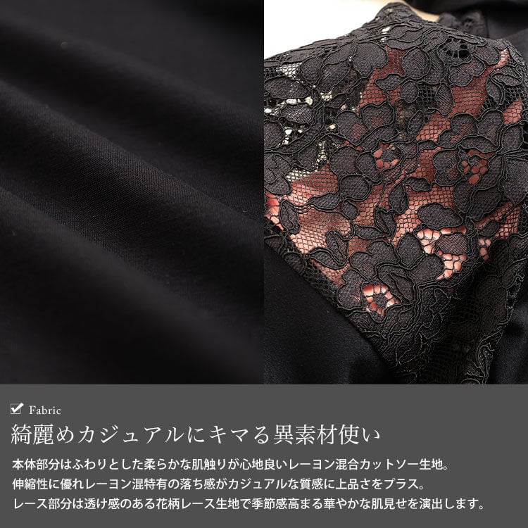 大きいサイズ レディース レース袖切り替えクロップドラグランパーカー