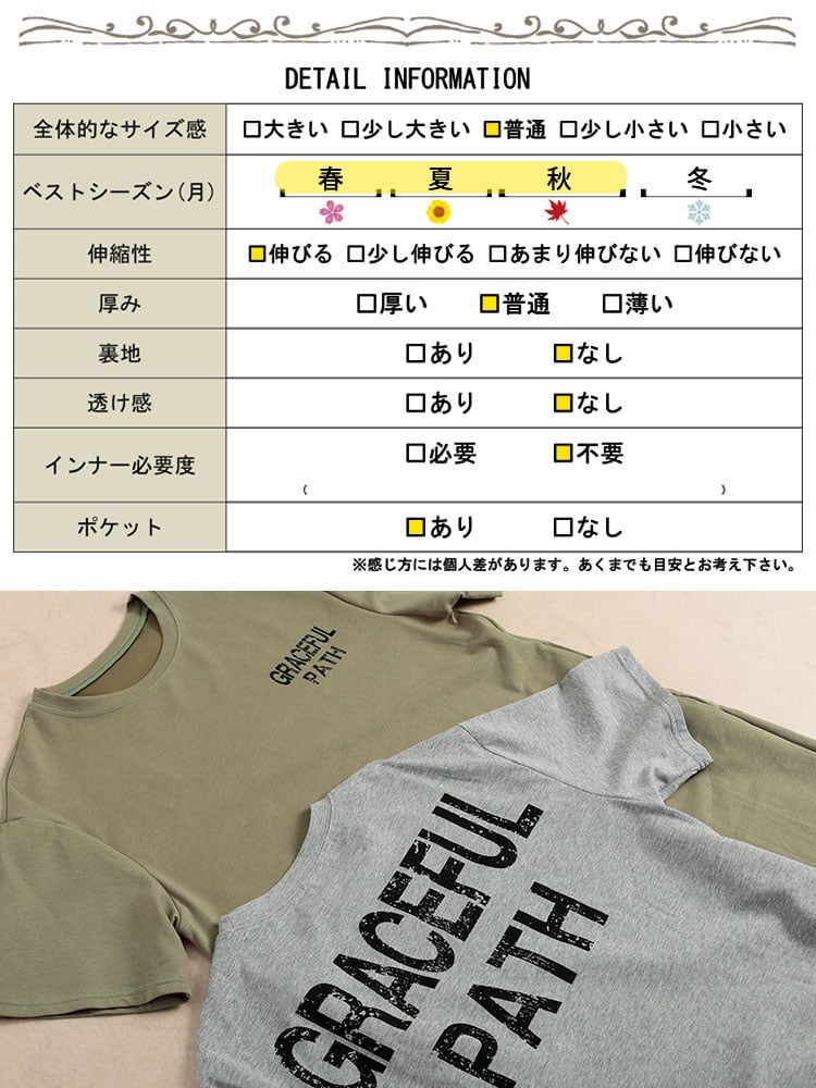 大きいサイズ レディース バックロゴマキシ丈Tシャツワンピース