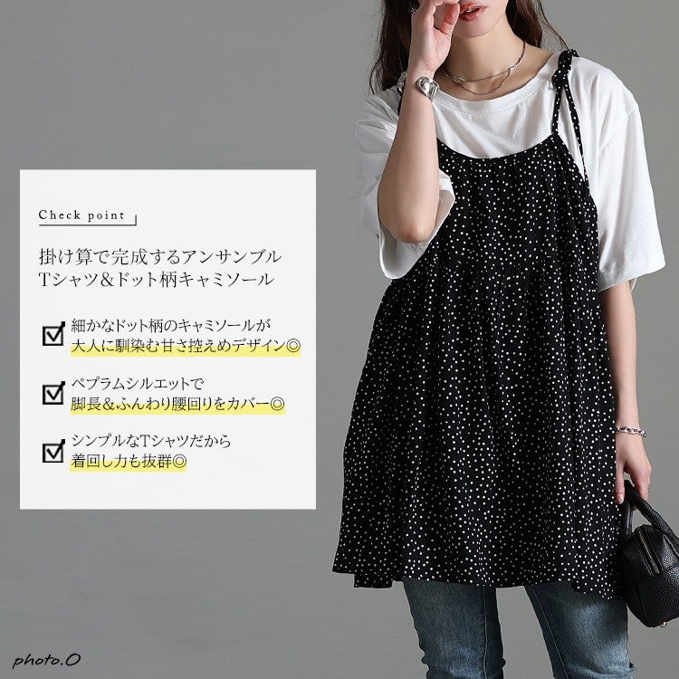 ☆専用☆３Ｌ☆ドット柄 キャミチュニック ☆専用☆3L☆ドット柄 キャミチュニック 楽天市場】チュニック（柄