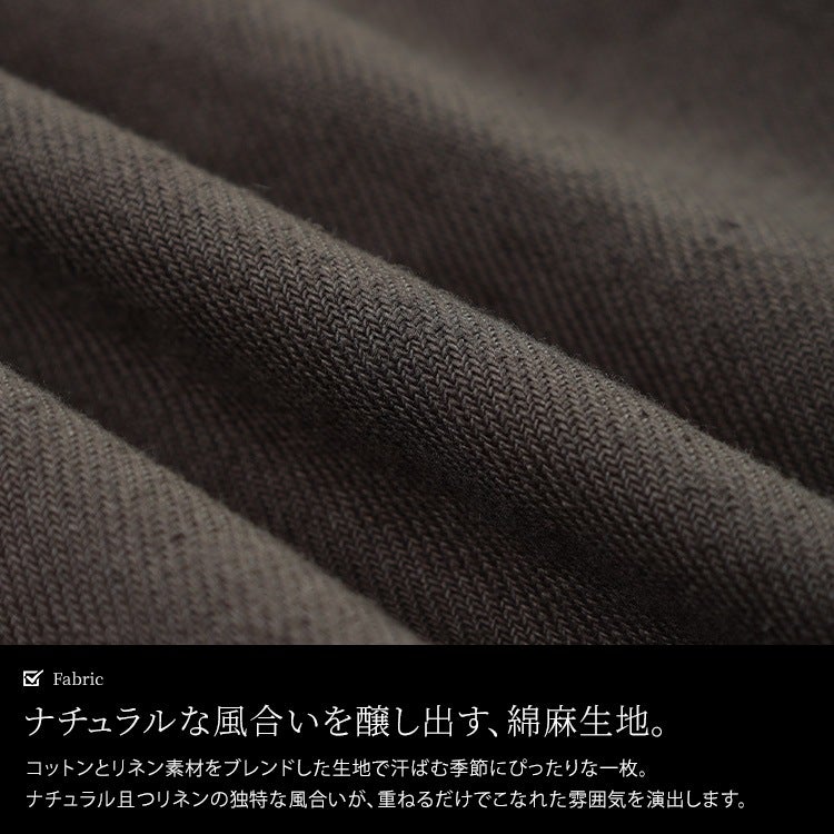大きいサイズ レディース 綿麻リボンティアードベスト