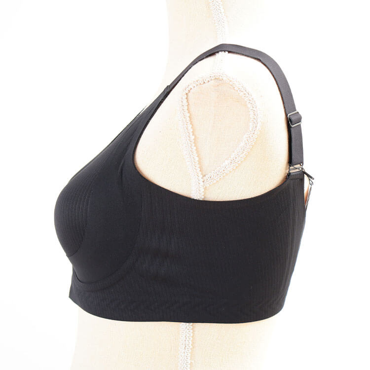 大きいサイズ レディース 脇高シームレスノンワイヤーブラジャー