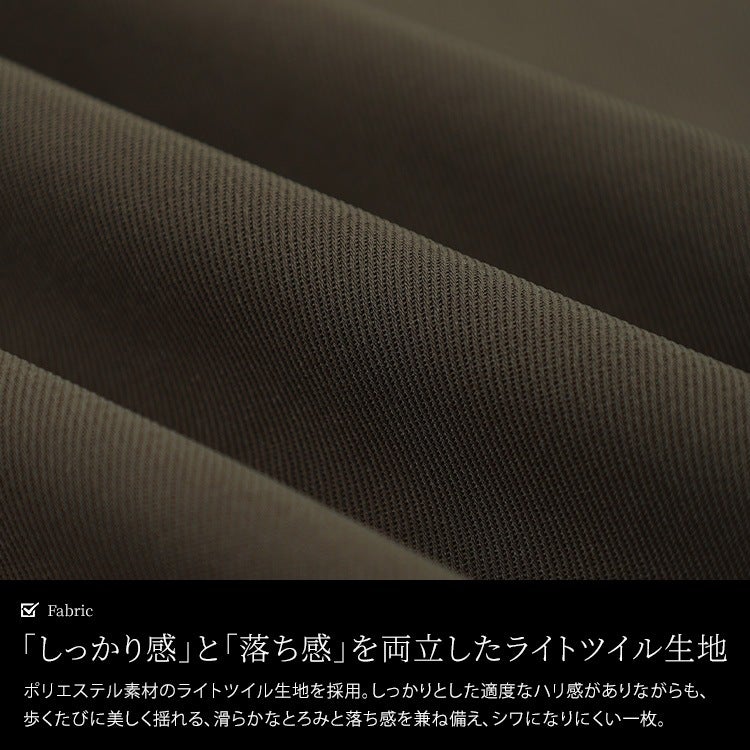 大きいサイズ レディース ライトツイルキーネックワンピース